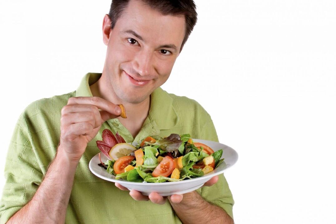 groentesalade voor mannelijke potentie